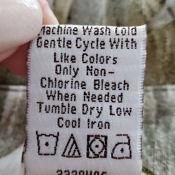 Drapers & Damon's‎ vintage light jacket. PSmall Green/gray palm trees 🌴cruise - Picture 8 of 8